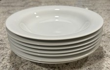 7 CAIXAS E TAMBORES Branco 9" Aro Sopa Rasa Salada de Macarrão BOWLS Sri Lanka Excelente Estado Usado comprar usado  Enviando para Brazil