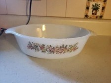 Caçarola de ancoragem vintage 437 1,5 qt Le Bon Potager legumes Fire King, usado comprar usado  Enviando para Brazil