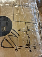 Carrinho de TV móvel com tomada elétrica, suporte de TV rolante para 23-60 polegadas LCD LED OLE... comprar usado  Enviando para Brazil