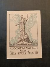 Tessera ventennio associazione usato  Zelo Buon Persico