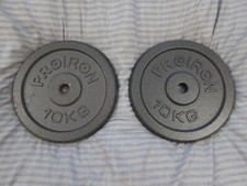 10kg weight plates for sale  CAMBERLEY