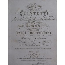 Boccherini luigi quintetti d'occasion  Blois