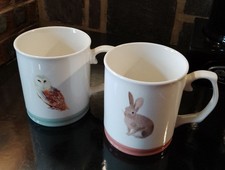 Pair ceramic mugs for sale Pair ceramic mugs for sale  GLOSSOP