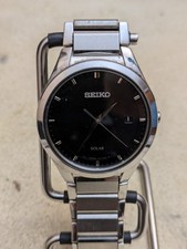 Men seiko solar for sale  MANCHESTER