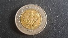 Polonia moneta zlotych usato  Lugo