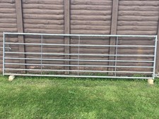 Galvanised metal bar for sale  MARCH