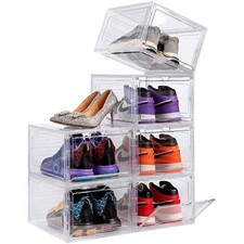 6pcs shoe box for sale  BLACKBURN