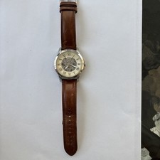 Relógio Fossil Grant automático bege mostrador esqueleto ME 3099 comprar usado  Enviando para Brazil