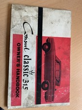 Consul classic 315 for sale  CHORLEY