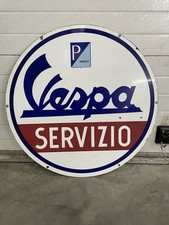Plaque émaillée vespa d'occasion  Trévoux