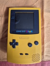 Gameboy colour yellow for sale  BEDFORD
