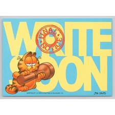 Garfield postcard write for sale  Elgin