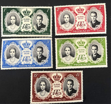 Monaco 1956 timbres d'occasion  Les Mathes
