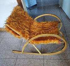 Sedia dondolo vintage usato  Peschiera del Garda