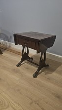 Antique mahogany brass for sale  LONDON