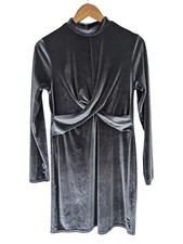 Topshop grey velvet for sale  KIDWELLY