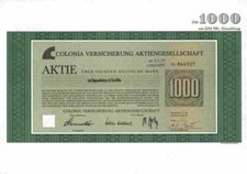 Colonia versicherung 1975 gebraucht kaufen  Bayreuth