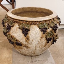 Vintage majolica fishbowl for sale  Dallas
