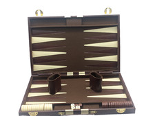 Backgammon koffer kunstleder gebraucht kaufen  Seevetal