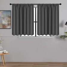 Window curtains charcoal for sale  BRADFORD
