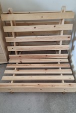 Wooden futon 3ft for sale  SLOUGH