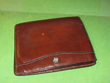 mens brown leather bifold wallet for sale  HERTFORD