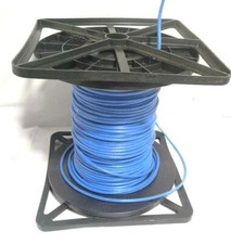 Cabo Coleman CAT6 23/4p azul cabo de rede CMR com carretel de tração EZ caixa danificada comprar usado  Enviando para Brazil