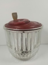 Liquidificador manual/batedor de ovos vintage/antigo vidro/metal vermelho, decoração de cozinha retrô comprar usado  Enviando para Brazil