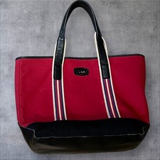 Bolsa de bagagem de lona vermelha vintage T. Anthony New York Boating Tote comprar usado  Enviando para Brazil