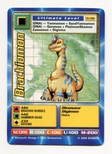 St-106 Brachiomon Digimon cartão promocional sueco TCG raro Digi-Battle Bandai jogado- comprar usado  Enviando para Brazil