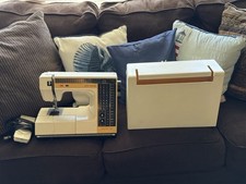 Usado, Nova Máquina de Costura Bordada Home Memory Craft 6000 Japão Boa Usada Com Estojo comprar usado  Enviando para Brazil