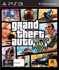 Grand Theft Auto V (5) PAL Sony PS3 videogame postagem gratuita comprar usado  Enviando para Brazil