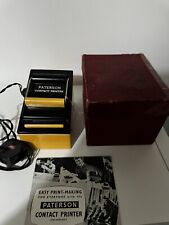Patterson contact printer for sale  BASILDON