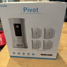 Cámara giratoria y concentrador Pivot Zmodo 360 con 4 sensores de ventana nueva caja abierta segunda mano  Embacar hacia Mexico