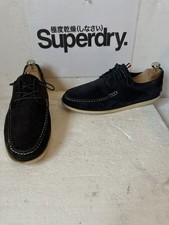 Superdry black leather for sale  CARDIGAN