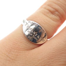 Anel vintage de prata esterlina 925 Return to Tiffany TIFFANY & CO. tamanho 5,75 comprar usado  Enviando para Brazil