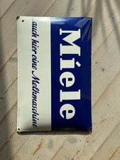Emailleschild miele melkmaschi gebraucht kaufen  Liebenburg