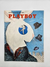 PLAYBOY MAGAZINE APRIL 1954 CENTERFOLD INTACT GOOD CONDITION, usado comprar usado  Enviando para Brazil