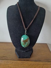 Natural chrysocolla pendant for sale  STOKE-ON-TRENT
