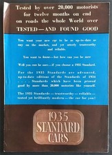 Standard car range for sale Standard car range for sale  LEICESTER