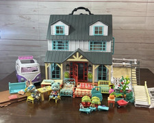 Honey Bee Acres Farmhouse Over 45 peças conjunto de casa de brincar com ônibus urbano e 2 bonecos comprar usado Honey Bee Acres Farmhouse Over 45 peças conjunto de casa de brincar com ônibus urbano e 2 bonecos comprar usado  Enviando para Brazil