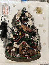 Árvore de Natal canina Danbury em perfeito estado Bulldog Inglês aposentada com cabo de alimentação estrela comprar usado Árvore de Natal canina Danbury em perfeito estado Bulldog Inglês aposentada com cabo de alimentação estrela comprar usado  Enviando para Brazil