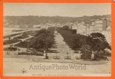 Nápoles Villa Municipale Jardines Vista Antigüedad Gabinete Foto Italia comprar usado  Enviando para Brazil