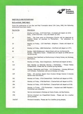 658 bus timetable for sale 658 bus timetable for sale BIRMINGHAM