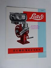 Prospectus écrémeuses lister d'occasion  Saint-Romain-de-Colbosc
