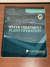 Water Treatment Plant Operation Volume 1 Seventh Edition segunda mano  Embacar hacia Mexico