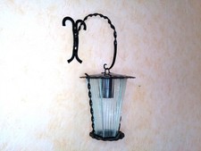 Vintage wandleuchte laterne gebraucht kaufen  Drebach