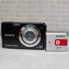 Cámara digital compacta Sony Cyber-shot DSC-W220 12,1 MP, equipo de fotografía negra segunda mano  Embacar hacia Mexico
