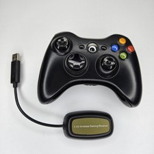 Controle sem fio para Xbox 360 PC Windows 7, 8, 10, 11 W receptor 2.4GHZ, usado comprar usado  Enviando para Brazil
