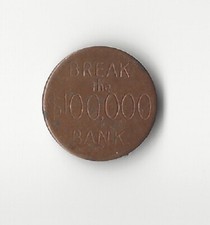 RARO BREAK THE $100.000 MOEDA BANCÁRIA JOGO DINHEIRO, usado comprar usado RARO BREAK THE $100.000 MOEDA BANCÁRIA JOGO DINHEIRO, usado comprar usado  Enviando para Brazil